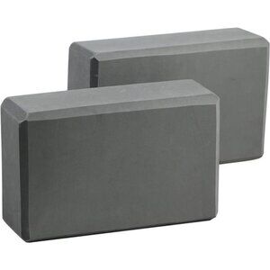 Yoga Blocks 2 pack, Gym Blocks, Exercise Workout Fitness Bricks, Pilates
